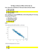 Ôn Cuối Kỳ Môn Khoa Học Dữ Liệu và Trí Tuệ Nhân Tạo 2. Môn Nhập môn AI | Đại học Trường Đại học Phenika.