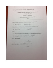 TOP 2 đề thi cuối kỳ học phần Giải tích 1C năm 2024 - 2025 | Trường Đại học Khoa học tự nhiên, Đại học Quốc gia Thành phố Hồ Chí Minh