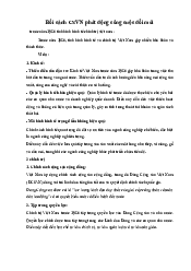 Bối cảnh phát động công cuộc đổi mới - Tư tưởng Hồ Chí Minh | Học viện Thanh thiếu niên Việt Nam
