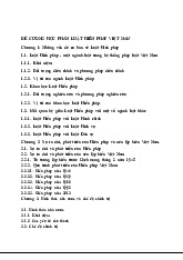 Đề cương học phần luật hiến pháp Việt Nam | Pháp luật đại cương | Học viện Báo chí và Tuyên truyền