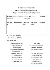 Đề thi giữa học kỳ 1 môn Tiếng Việt lớp 5 năm học 2024 - 2025 - Đề số 1 | Bộ sách Chân trời sáng tạo