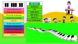 Giáo án điện tử Âm nhạc 3 Tiết 14 Chân trời sáng tạo: Vui mùa mai vàng