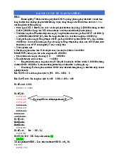 Bài tập ôn tập môn Kế toán tài chính | Trường Đại Học Tây Nguyên