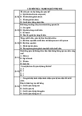 TOP câu hỏi trắc nghiệm Môn Quản trị học | Đại học Công Nghệ Đông Á