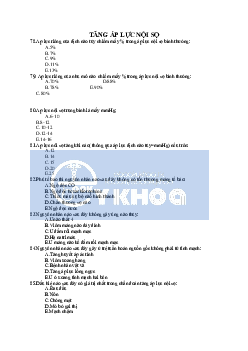 Câu hỏi trắc nghiệm Nội khoa: Tăng áp lực nội sọ
