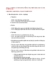 Cùng tìm hiểu một số vấn đề chung Trong nhập môn khoa học xã hội và nhân văn