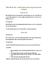 Soạn bài Biến đổi khí hậu - mối đe dọa sự tồn vong của hành tinh sách Kết nối tri thức | Ngữ văn 9