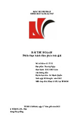 Bài thu hoạch thực hành | Môn Đàm phán hòa giải - Học viện Tư pháp