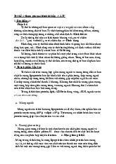 Đề cương sinh học thực vật: Cấu trúc và Chức năng của Ty thể và Lạp lục môn Sinh học về thực vật | Trường Đại Học Tây Nguyên
