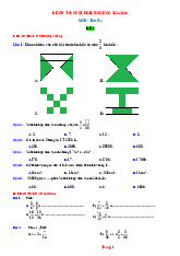 Bộ Đề Ôn Thi Học Kỳ 2 Toán 4 Cánh Diều 2024-2025 Có Đáp Án