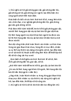 Đặc trưng, bản chất của chủ nghĩa xã hội khoa học