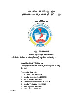 Phân Tích Tuyển Mộ Nguồn Nhân Lực trong Doanh Nghiệp | Môn Quản trị nhân lực - Đại học Kinh Tế Quốc Dân