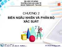 Bài giảng về toán học - Chương 1 Biến Ngẫu Nhiên