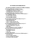 Hệ thống câu hỏi trắc nghiệm Giáo dục quốc phòng -an ninh học phần I | Trường đại học sư phạm kỹ thuật TP. Hồ Chí Minh
