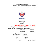 Đạo đức Nghề nghiệp trong Kế toán | Tiểu luận Môn Nhập môn ngành kế toán - Đại học Sư phạm Kỹ thuật Thành phố Hồ Chí Minh