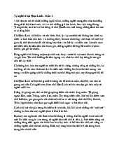 Tả nghệ sĩ hài Hoài Linh | Tập làm văn 5 Kết nối tri thức