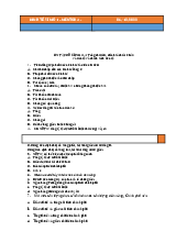 Ôn tập chương 3,4: Tổng chi tiêu, chính sách tài khóa và tiền tệ và chính sách tiền tệ | Kinh tế vĩ mô | Đại học Ngoại thương