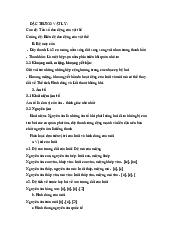 Tài liệu ôn tập môn Dẫn luận ngôn ngữ | Đại Học Hà Nội