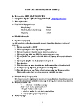 Đề cương chi tiết học phần: Kinh doanh quốc tế 2 | Học viện Hành chính Quốc gia