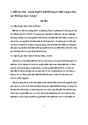 Triết học Mác - Lê nin là gì? - Triết học Mac - Lenin | Trường Đại học Phenika