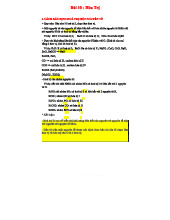 Bài 10: Hóa Trị - Tài Liệu Ôn Tập lp 8