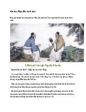 Bài thơ Bạn đến chơi nhà - Ngữ văn lớp 7