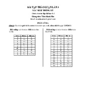 Đề cương môn xác suất thống kê - Trường Đại học lao động -  xã hội.