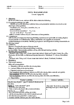 Unit 8: U8L2B | Giáo án Tiếng Anh 2 sách i-Learn Smart Start (Cả năm)