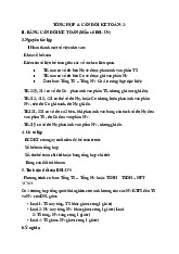 Tổng hợp và cân đối kế toán 2 môn Nguyên lý kế toán   | Học viện Nông nghiệp Việt Nam