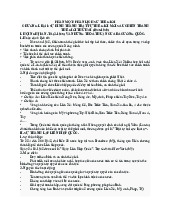 Lý thuyết ôn tập LSĐ/ Trường đại học Nguyễn Tất Thành