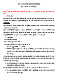 Nội dung ôn tập Quan hệ kinh tế quốc tế | Học viện Báo chí và Tuyên truyền