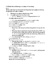 Đề cương môn Tổ chức kế toán- Trường Đại học lao động -  xã hội.