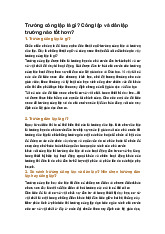 Trường công lập là gì? Công lập và dân lập trường nào tốt hơn?