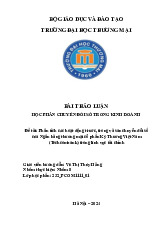 Phân tích các hoạt động trước, trong và sau chuyển đổi số của Techcombank | Bài thảo luận Chuyển đổi số trong kinh doanh