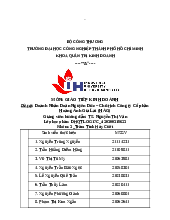 Đề tài: Doanh Nhân Đoàn Nguyên Đức – Chủ tịch Công ty Cổ phần Hoàng Anh Gia Lai (HAG)  | Giao tiếp kinh doanh | Trường Đại học Công nghiệp TP.HCM