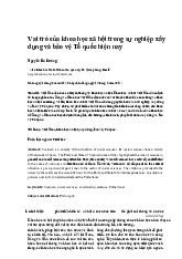 Vai trò của Khoa học Xã hội trong Bảo vệ Tổ quốc hiện nay môn Triết học Mác - Lênin | Trường Đại học Khoa học Tự nhiên, Đại học Quốc gia Thành phố Hồ Chí Minh