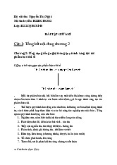Bài tập giữa kỳ môn Nhập môn Công nghệ báo chí số | Học viện Công Nghệ Bưu Chính Viễn Thông