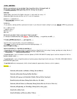 Tài liệu Lesson 1: Work and study của môn Tiếng Anh B1