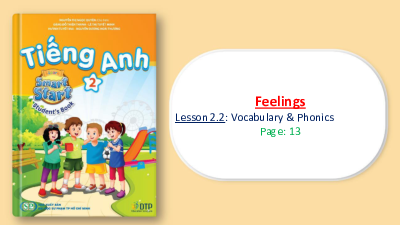 Unit 1: Feelings Lesson 2.2 | Bài giảng PowerPoint | Tiếng Anh 2 |  i-Learn Smart Start (Cả năm)