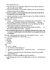 Key từ khóa trả lời các câu hỏi trắc nghiệm ngắn | Môn Kinh tế vĩ mô