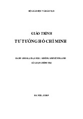 Giáo trình - Chương 1, 2, 3 môn Tư tưởng Hồ Chí Minh | Trường Quốc tế - Đại học Quốc gia Hà Nội