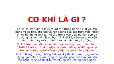 Giáo án điện tử Công nghệ 8 Bài 6 Kết nối tri thức: Vật liệu cơ khí