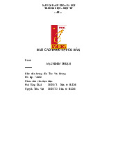 Đề tài: Mạch đếm thuận  | Thực tập cơ bản | Trường Đại học Bách Khoa Hà Nội