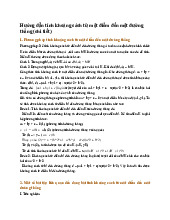 Hướng dẫn tính khoảng cách từ một điểm đến một đường thẳng (chi tiết) - Toán 10