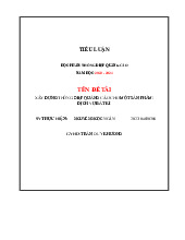 Xây dựng thông điệp quảng cáo cho một sản phẩm dịch vụ bất kì | Đại học Tây Đô