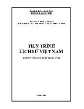 Giáo trình Tiến trình Lịch sử Việt Nam - Đào tạo ĐH Từ xa