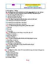 Bộ 10 Đề Kiểm Tra Học Kỳ 1 Lịch Sử Địa Lí 4 Năm 2025-2026 Có Đáp Án