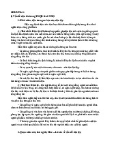 Chủ nghĩa xã hội khoa học chương 6 Đặc Trưng Dân Tộc và Tôn Giáo Trong CNXH | Đại học Kinh tế kỹ thuật công nghiệp