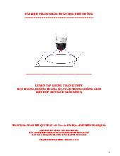 Luyện tập chung Toán 12 mặt phẳng, đường thẳng, mặt cầu trong không gian