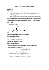 Tài liệu ôn tập Amin đơn chất học phần Hóa dược | Trường Đại học Phenikaa